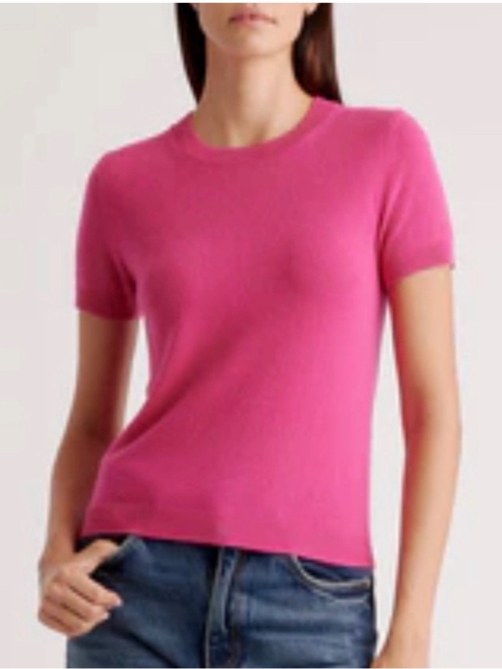Quince cashmere tee 🌷